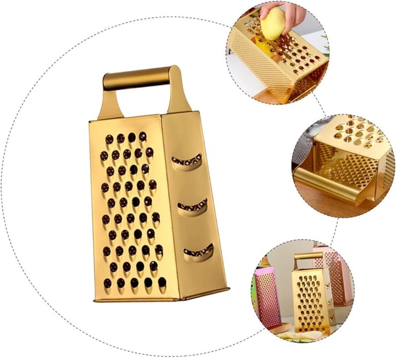 Multifunction Stainless Steel Grater For Cheese Garlic Ginger Rust Resistant Easy Cleaning - Image 3